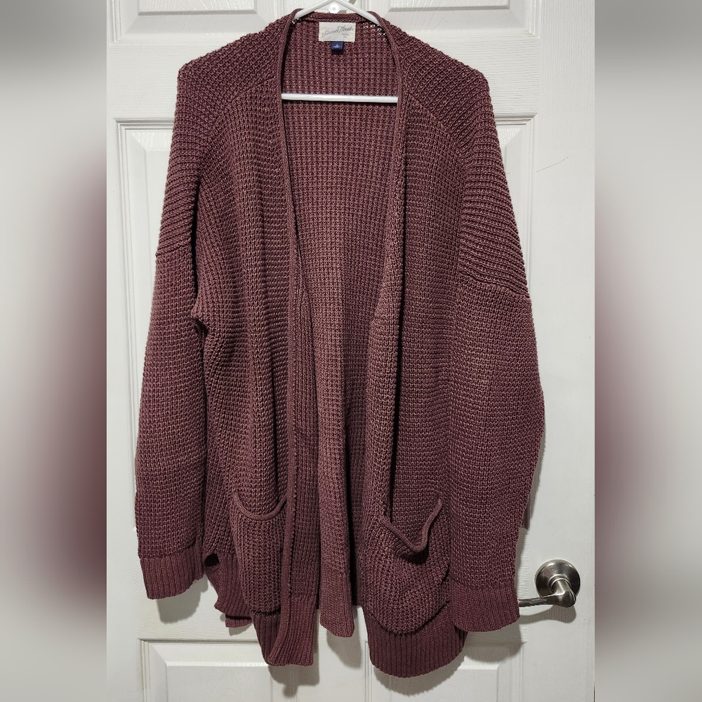 Universal Thread Women's Brown Cardigan Sweater Size 1X